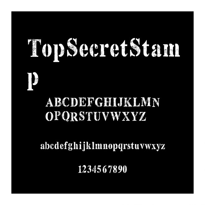Top Secret Stamp