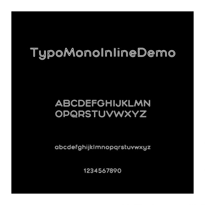 Typo Mono Inline Demo