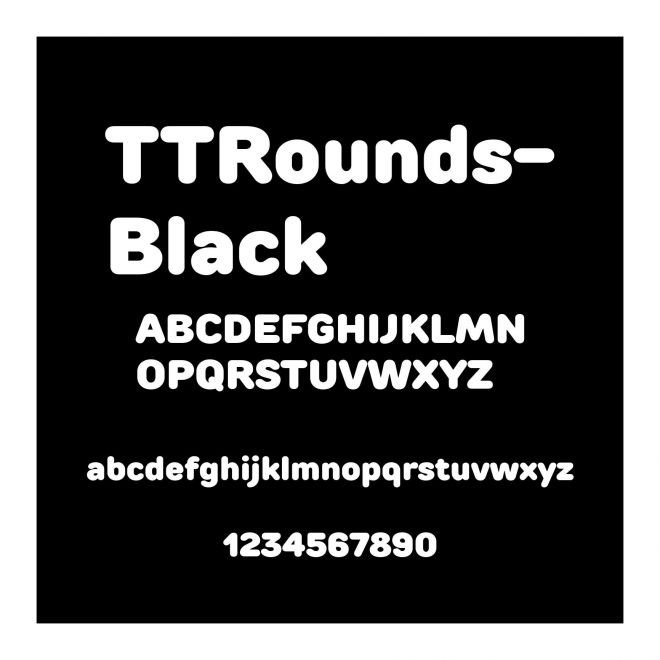 TT Rounds Black