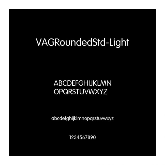VAGRoundedStd-Light