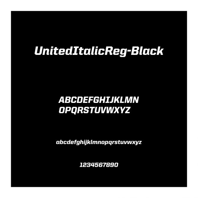 UnitedItalicReg-Black