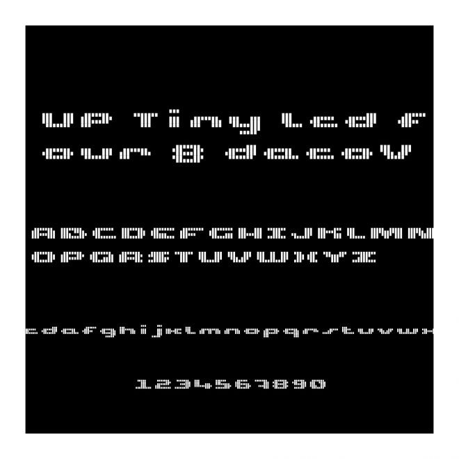 UP Tiny lcd four 8 decoV