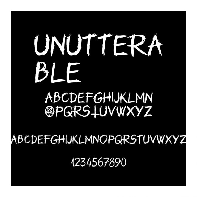 Unutterable