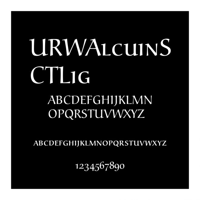 URWAlcuinSCTLig