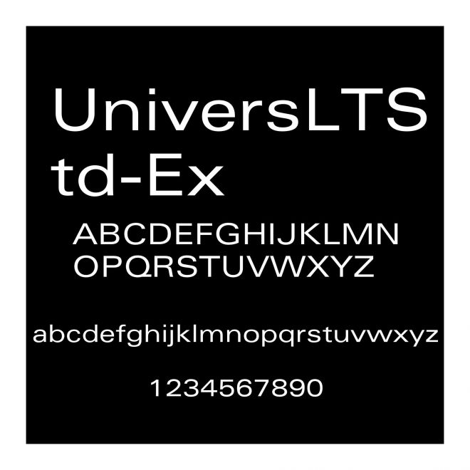 UniversLTStd-Ex