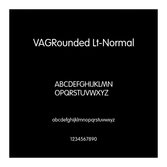 VAGRounded Lt-Normal