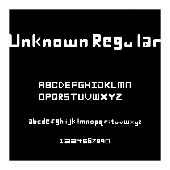 Unknown Regular