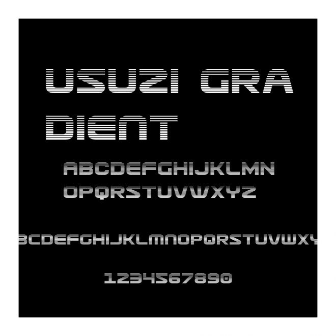 Usuzi Gradient