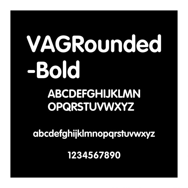 VAGRounded-Bold