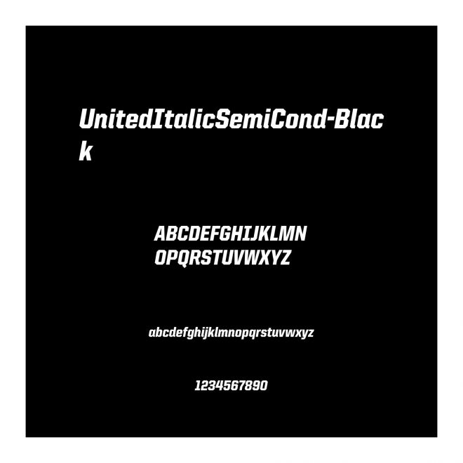 UnitedItalicSemiCond-Black