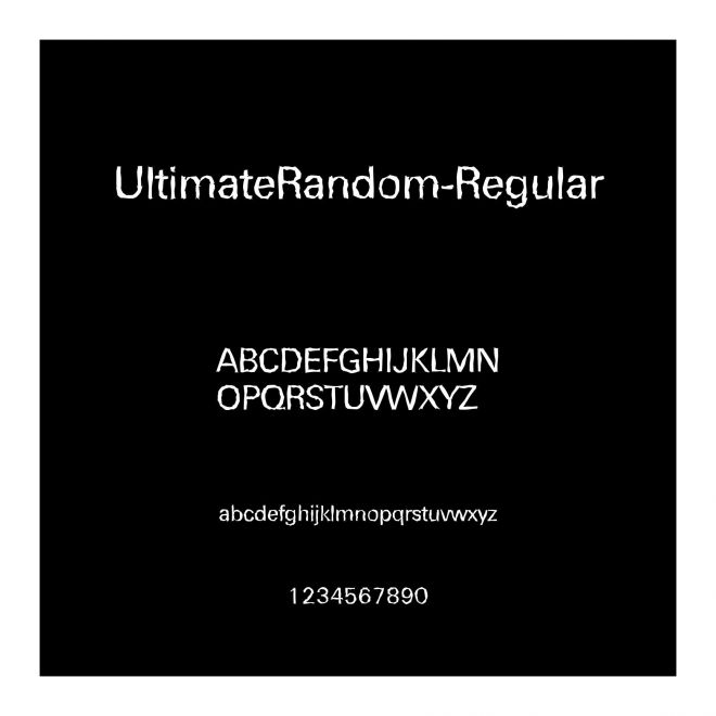 UltimateRandom-Regular