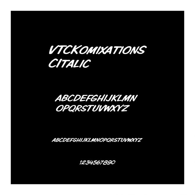 VTCKomixationSCItalic
