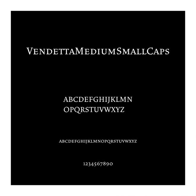 VendettaMediumSmallCaps