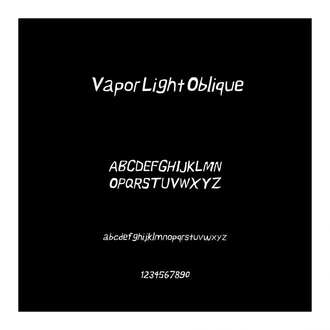 Vapor Light Oblique