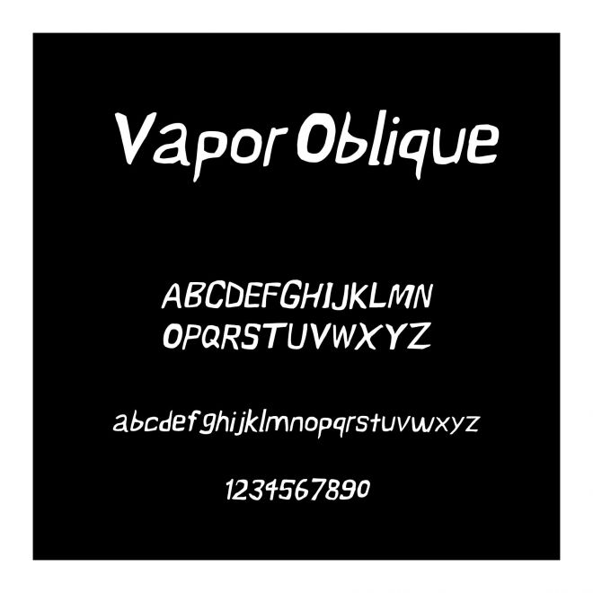 Vapor Oblique