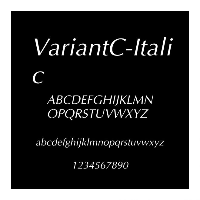 VariantC-Italic