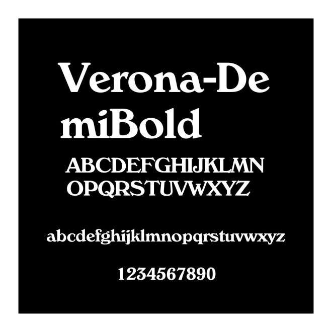 Verona-DemiBold