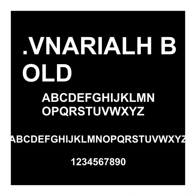 .VnArialH Bold