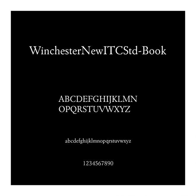 WinchesterNewITCStd-Book