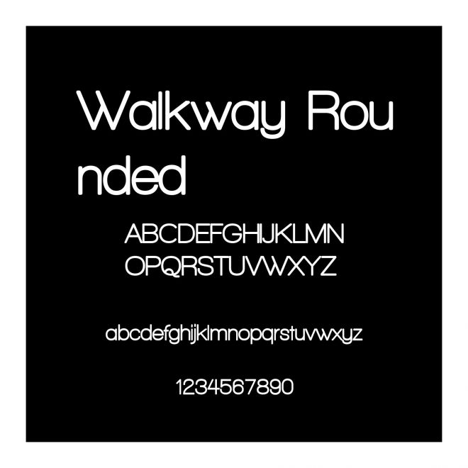 Walkway Rounded