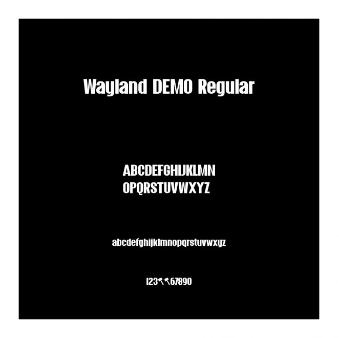 Wayland DEMO Regular
