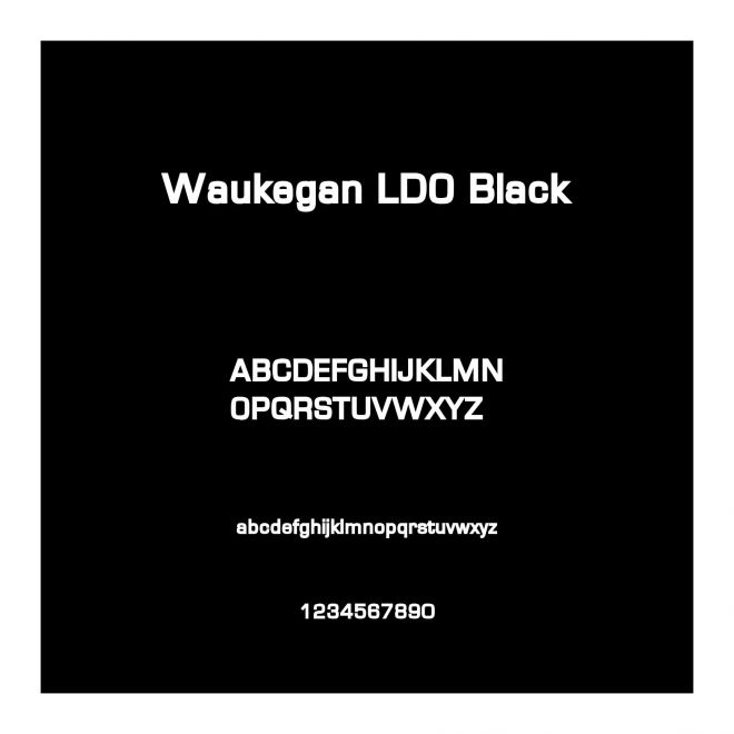 Waukegan LDO Black