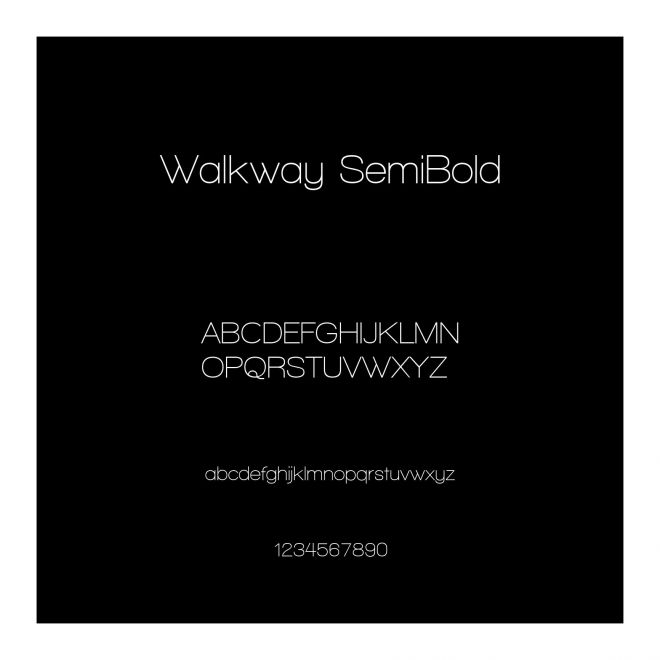 Walkway SemiBold