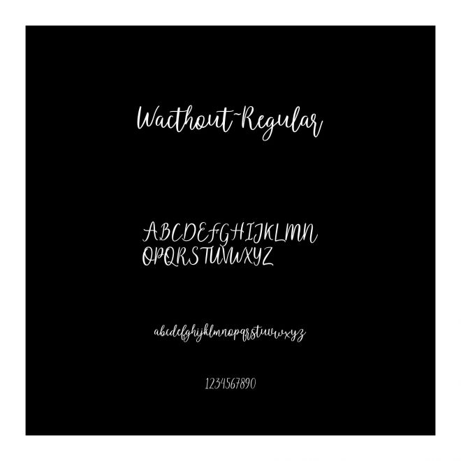 Wacthout-Regular