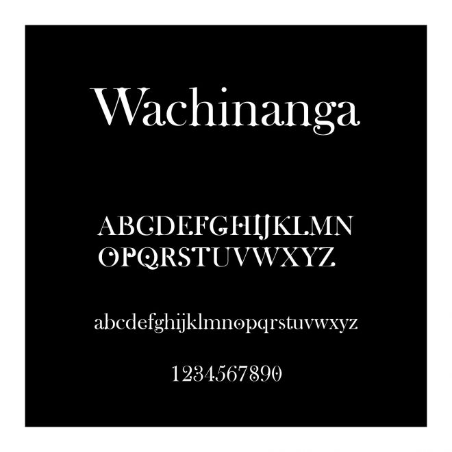 Wachinanga