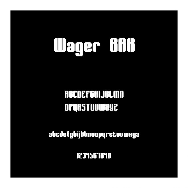 Wager BRK