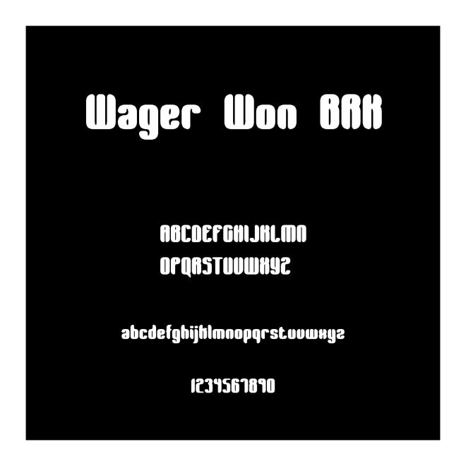 Wager Won BRK
