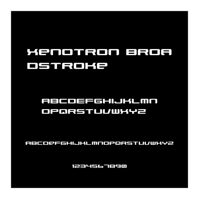 Xenotron Broadstroke