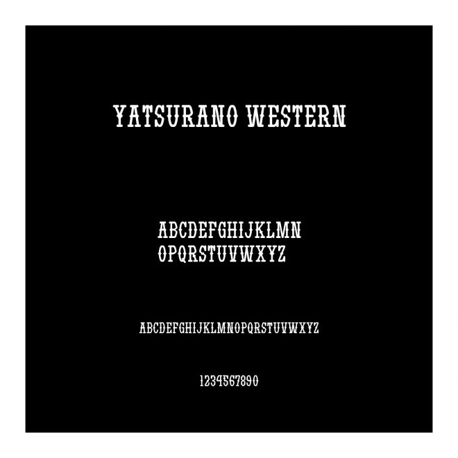 Yatsurano Western