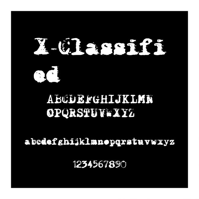 X-Classified