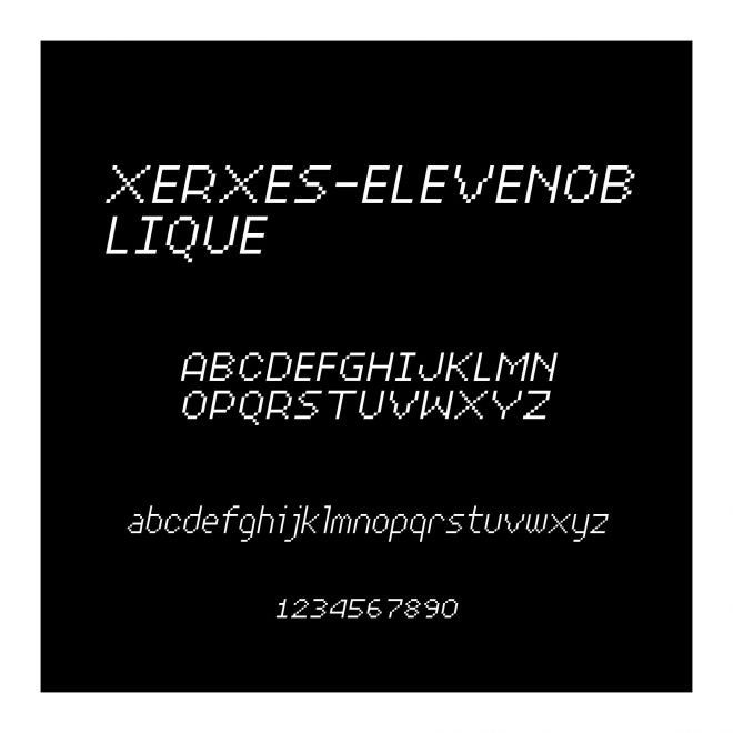 XERXES-ELEVENOBLIQUE
