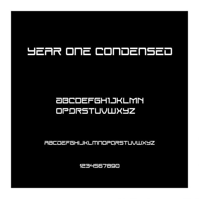 Year One Condensed