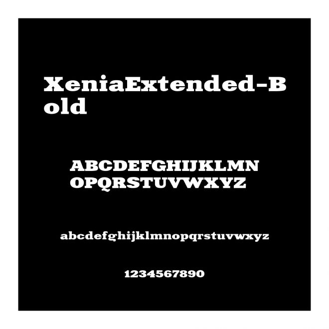 XeniaExtended-Bold