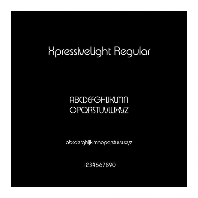 XpressiveLight Regular