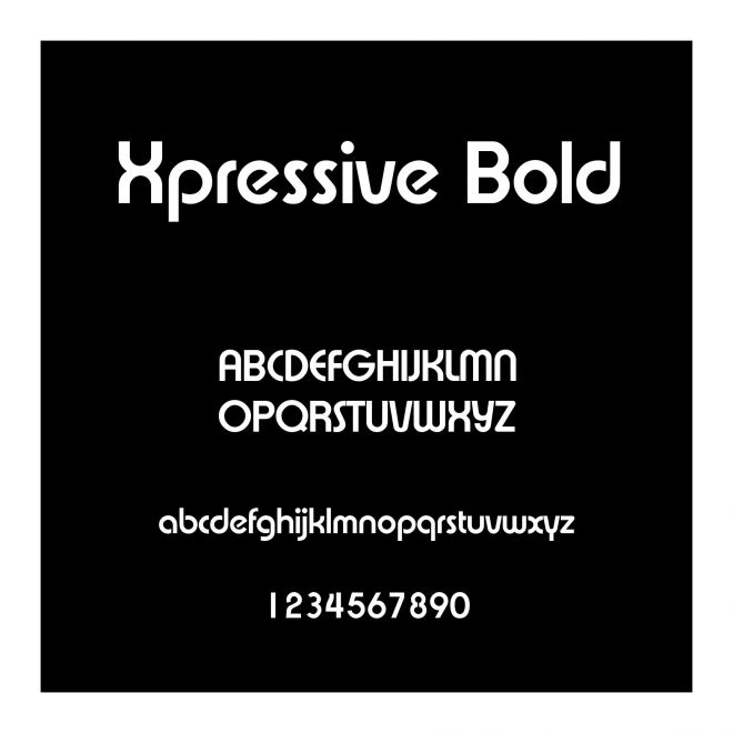Xpressive Bold