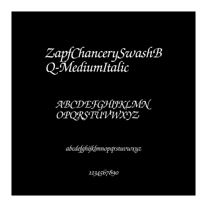 ZapfChancerySwashBQ-MediumItalic