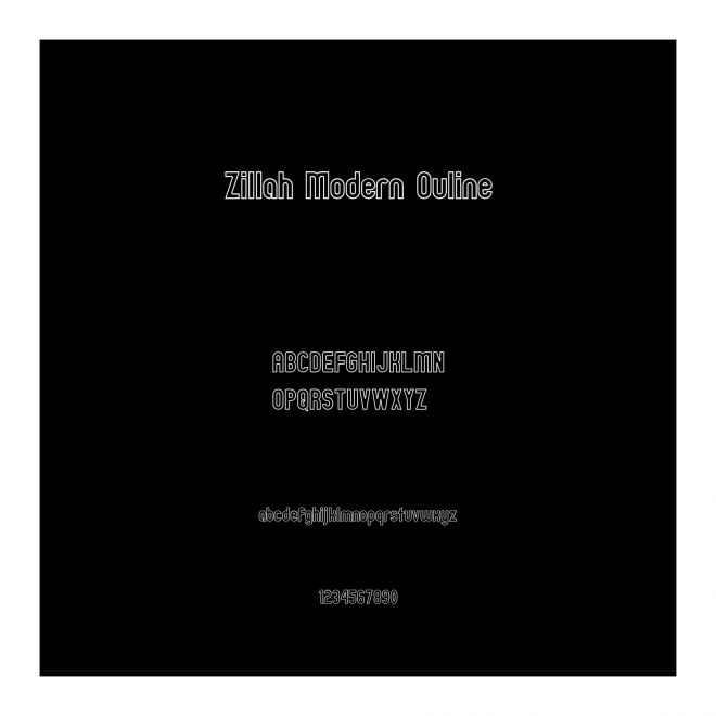 Zillah Modern Ouline