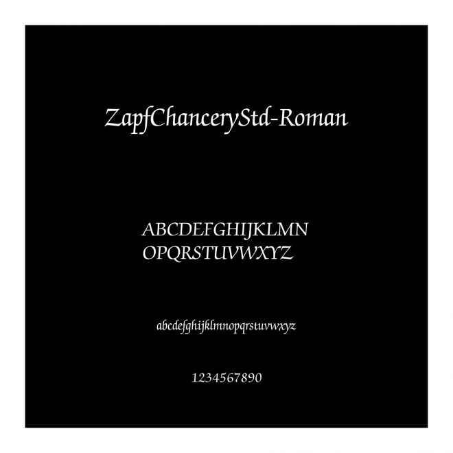 ZapfChanceryStd-Roman