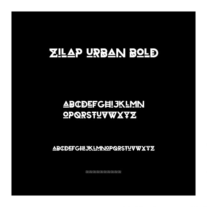 Zilap Urban Bold