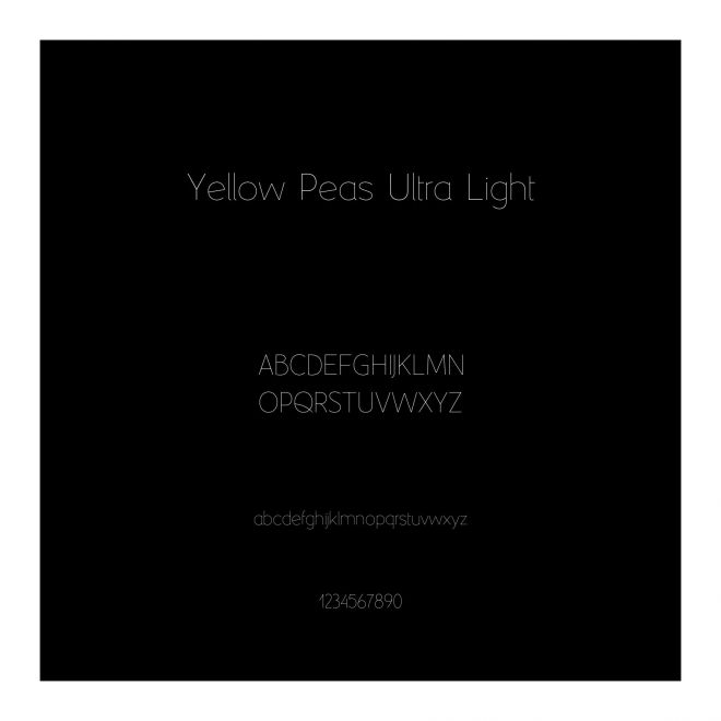Yellow Peas Ultra Light
