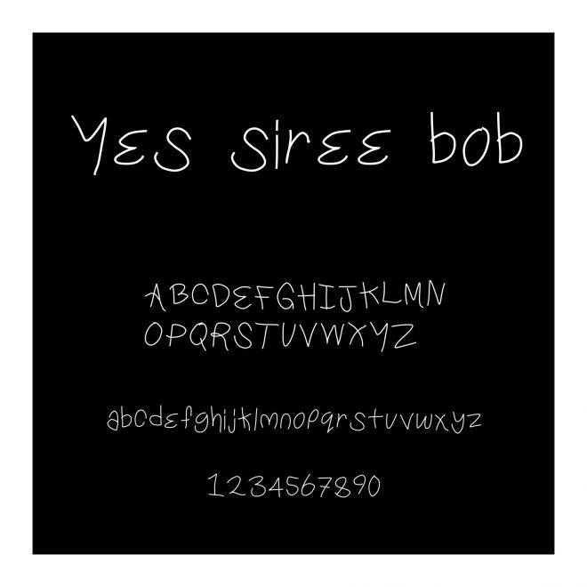 Yes siree bob