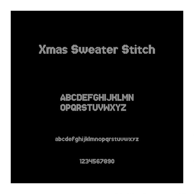 Xmas Sweater Stitch