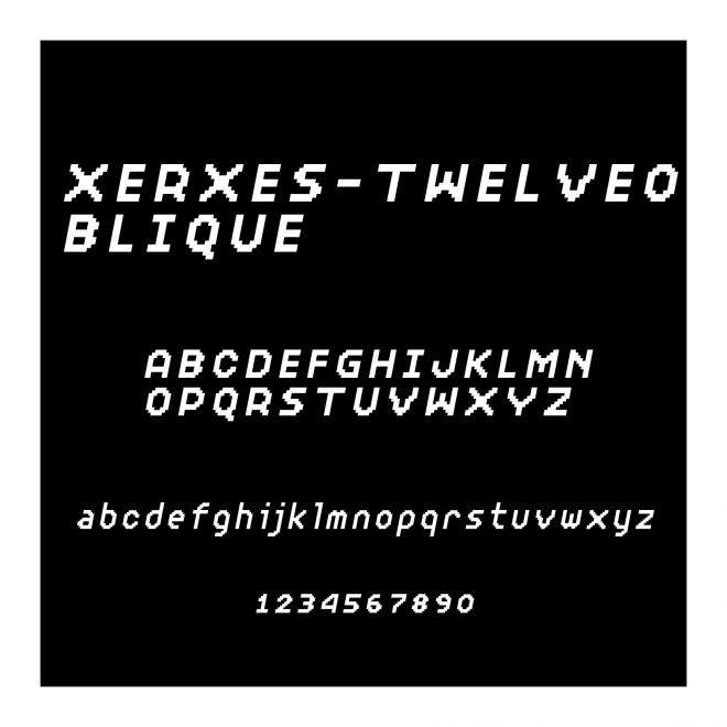 XERXES-TWELVEOBLIQUE