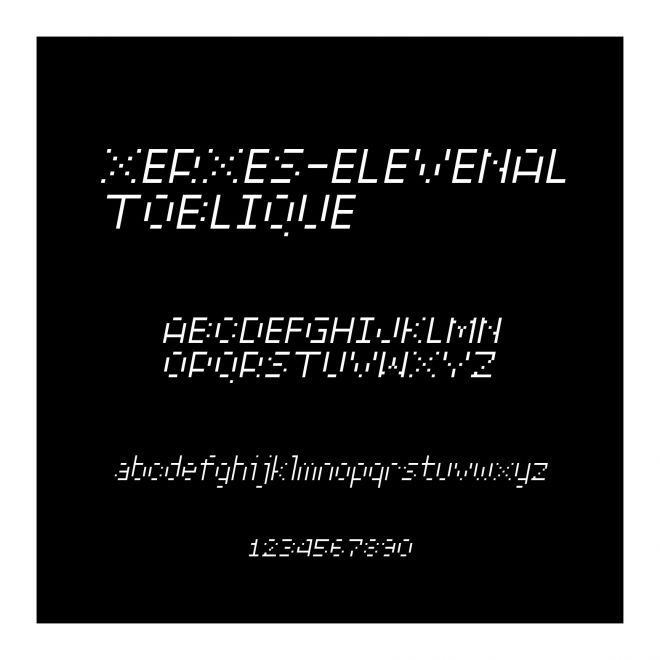 XERXES-ELEVENALTOBLIQUE