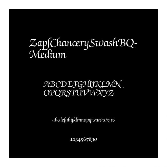 ZapfChancerySwashBQ-Medium