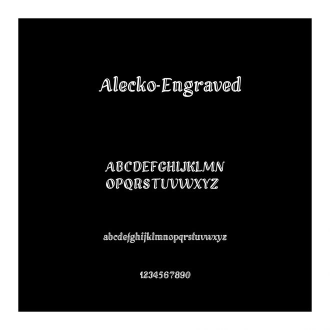 ?Alecko-Engraved